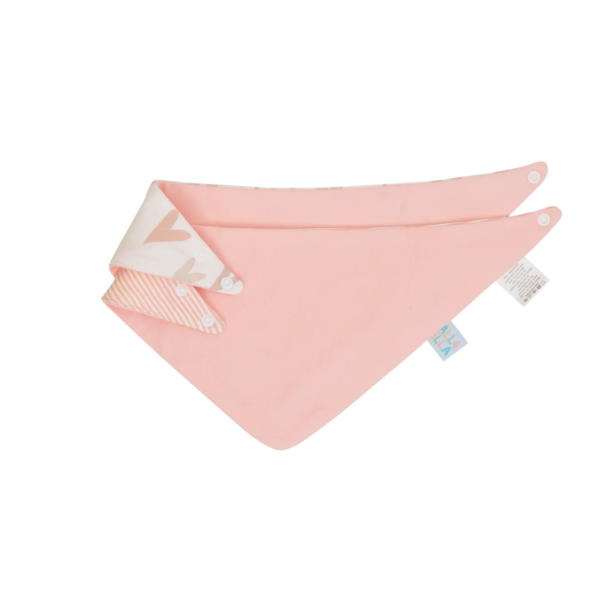 Bandana Bibs 2 Pack - Hearts