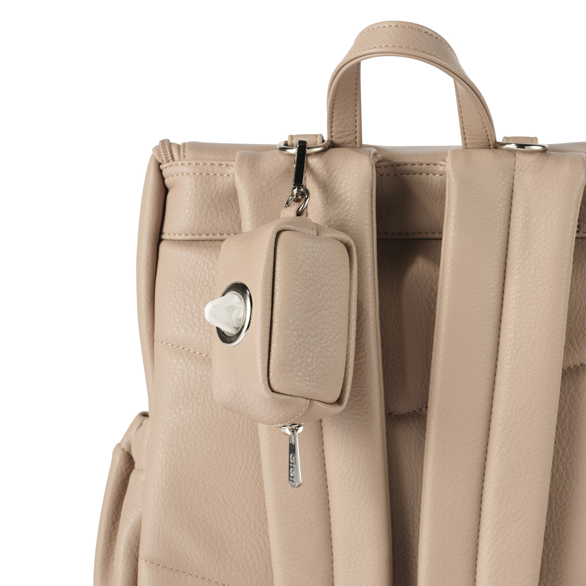 OiOi Waste Bag Dispenser - Oat Vegan Leather