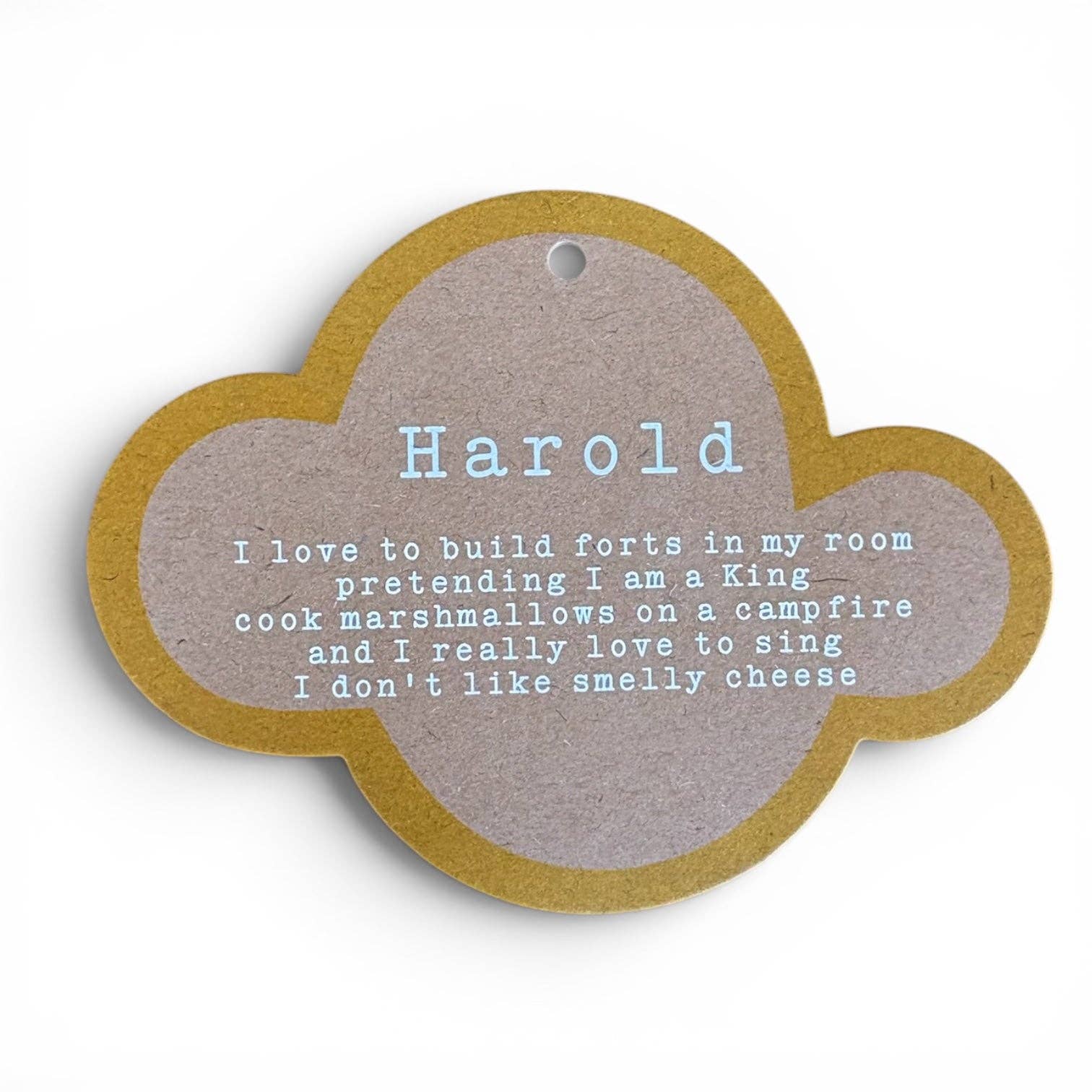 Harold Party Elephant | Milestone Keepsake Soft Toy