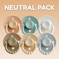 CMC Bubble Dummy 6 Pack | Neutral Pack: Size 1 (NB-6m)