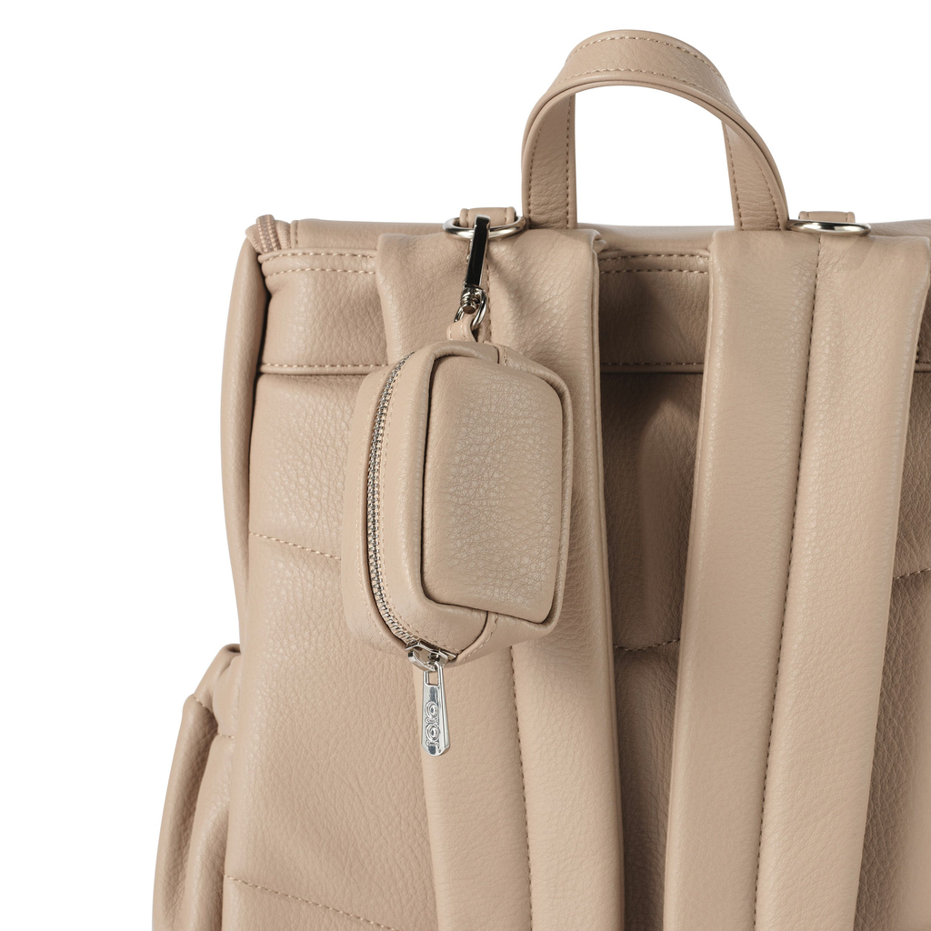 OiOi Waste Bag Dispenser - Oat Vegan Leather