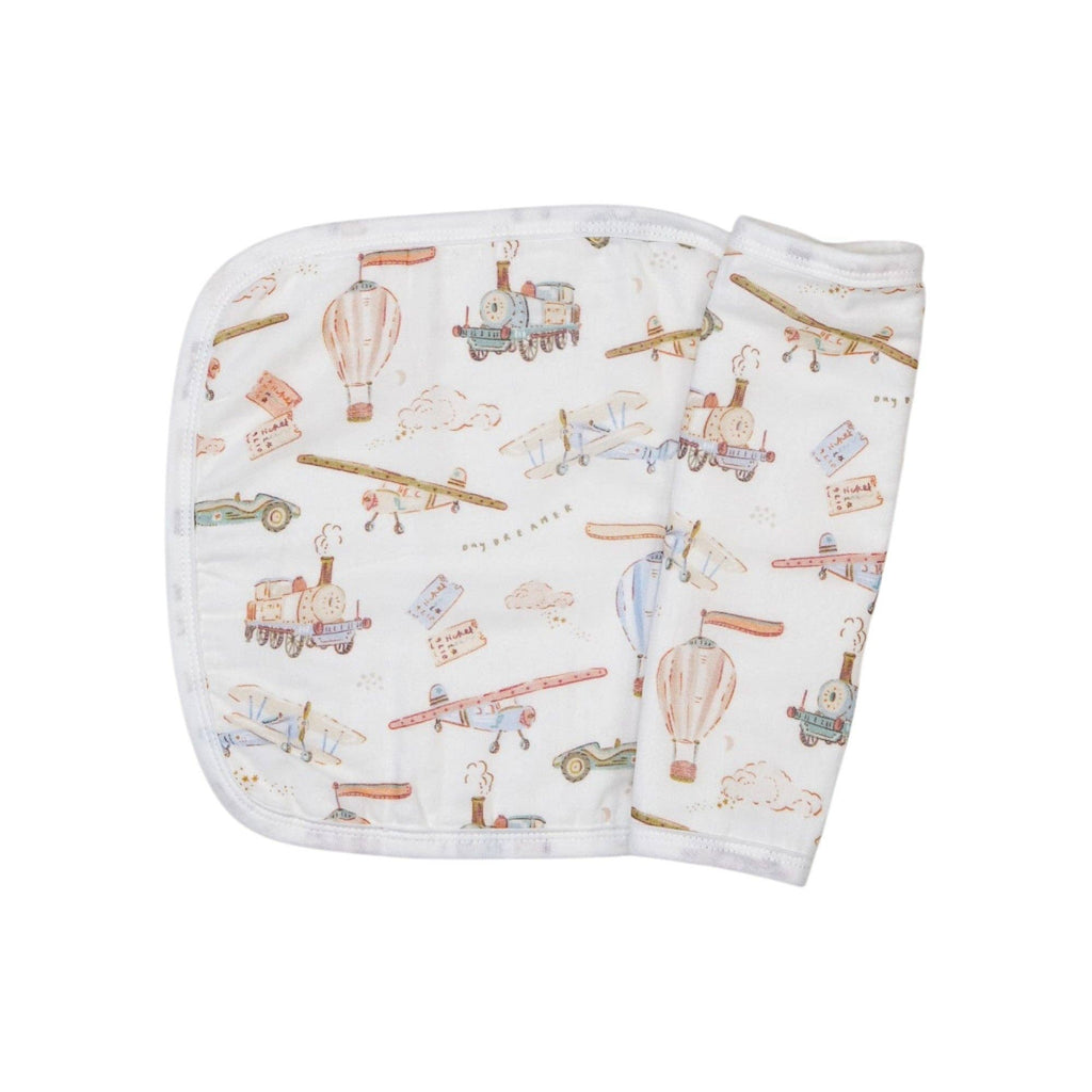 Vintage Transport Baby Washcloths | 2 Pack