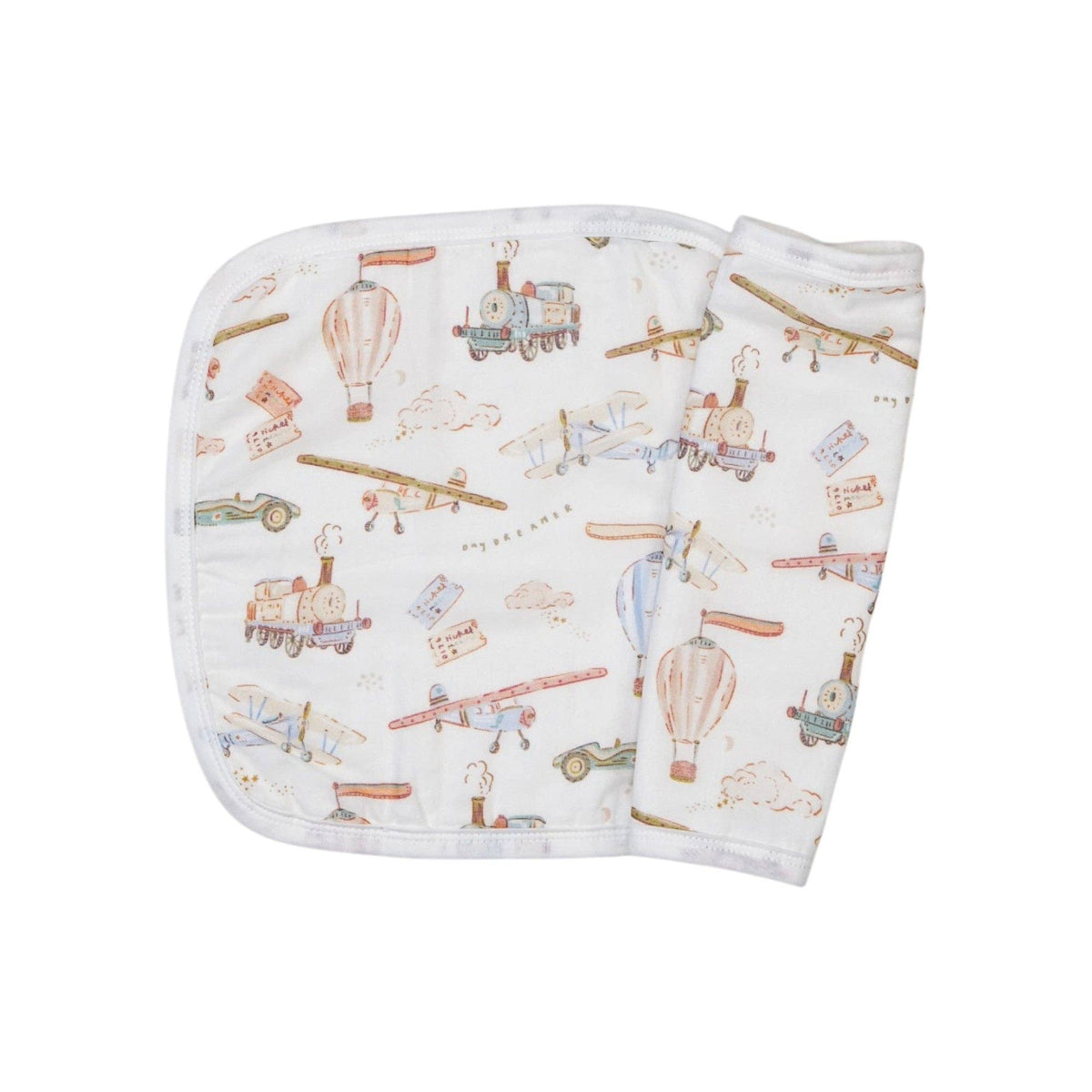 Vintage Transport Baby Washcloths | 2 Pack
