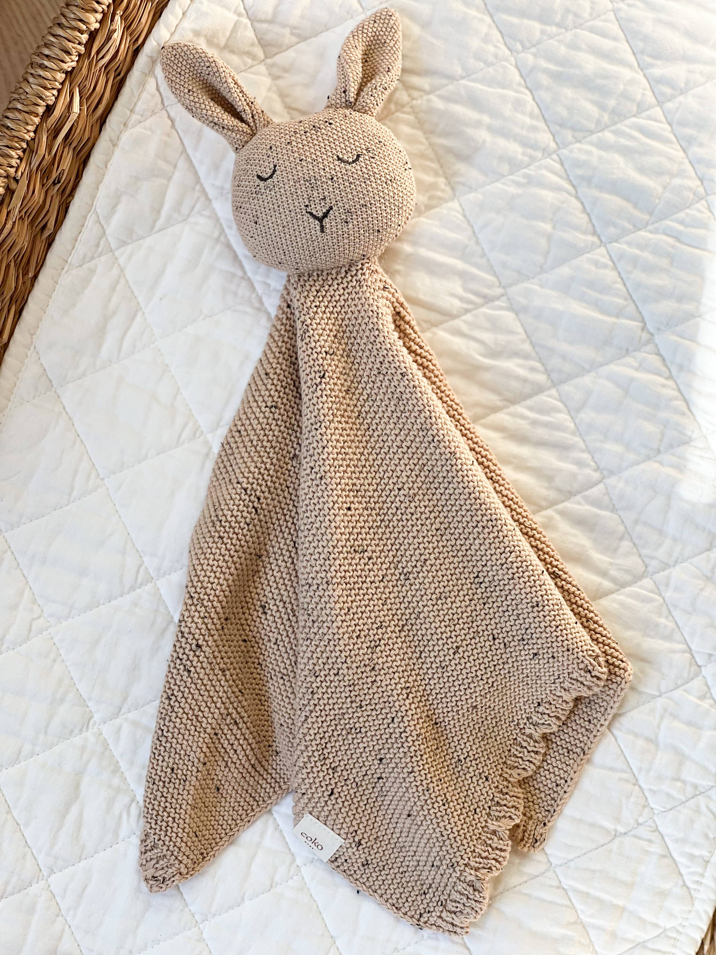 Heirloom Bunny Comforter | Biscuit