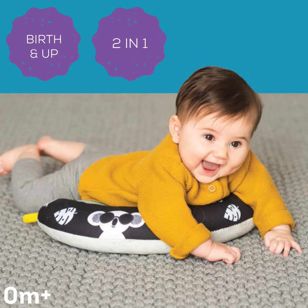 2 in 1 Tummy Time Pillow | Taf Toys premium baby gift - Baba-lando