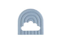 Rainbow Cloud Teether | Dusty Blue premium baby gift - Baba-lando