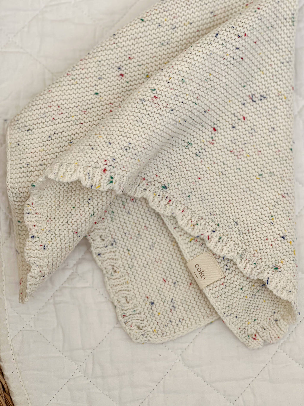 Heirloom Bunny Comforter | Milk