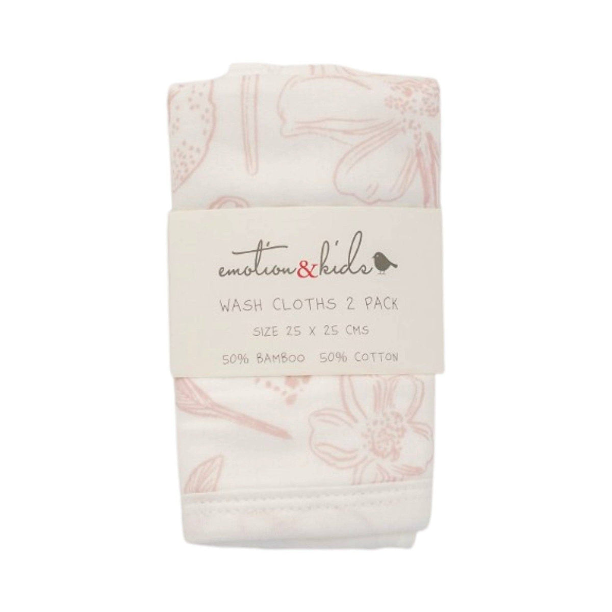 Botanical Baby Washcloths | 2 Pack