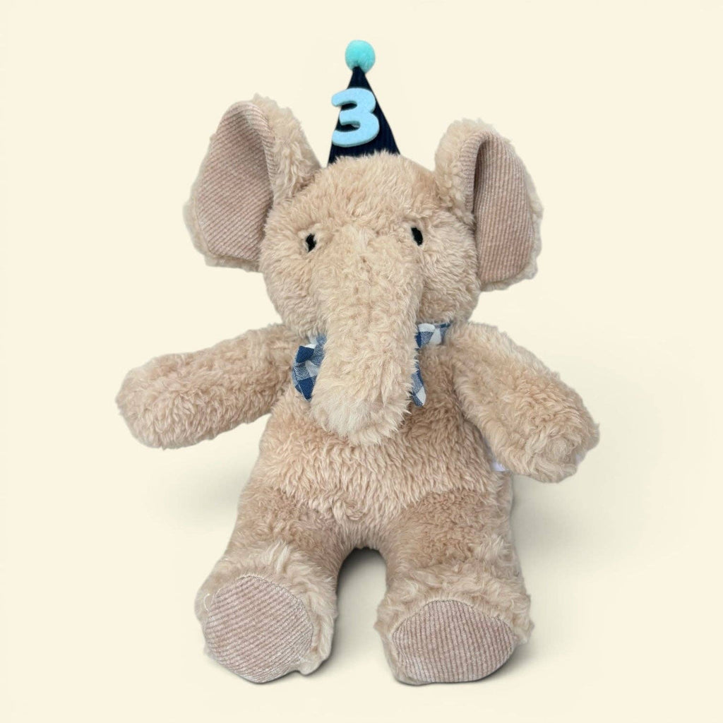 Harold Party Elephant | Milestone Keepsake Soft Toy