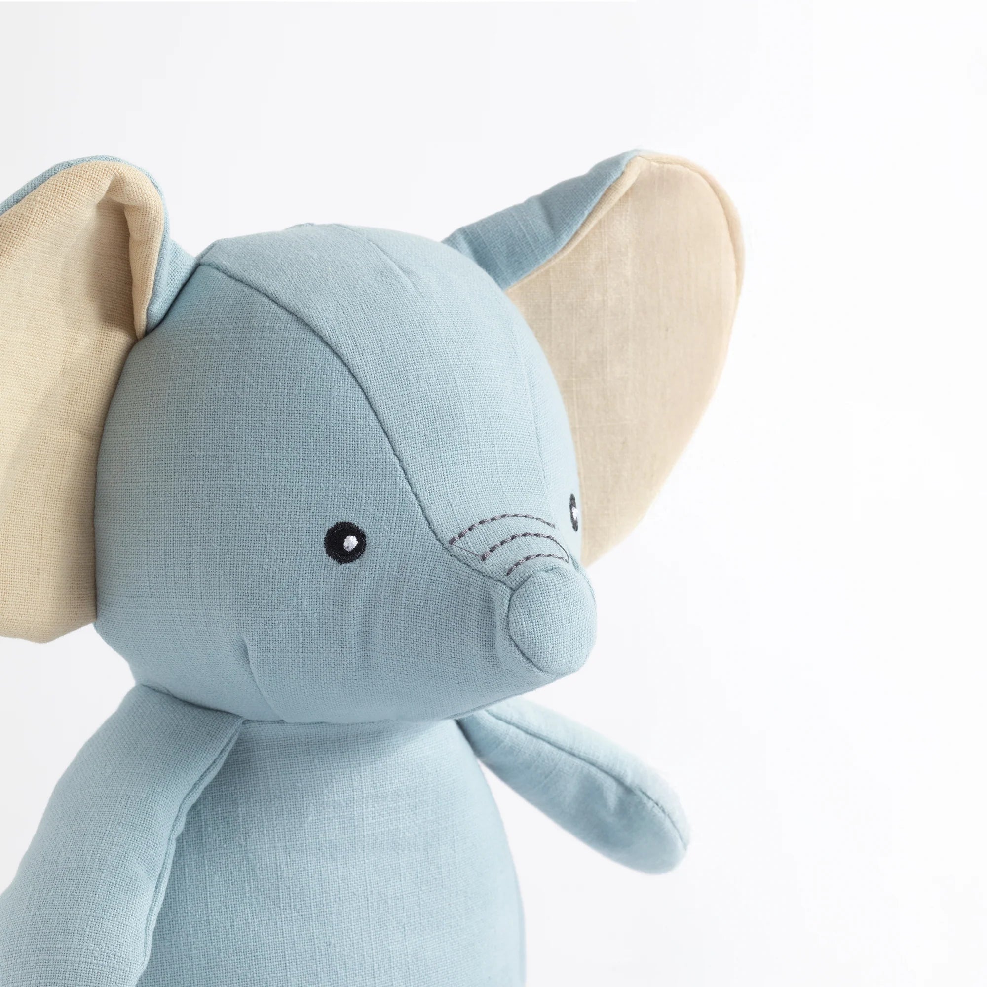 Eddie the Elephant | Large Linen Animal