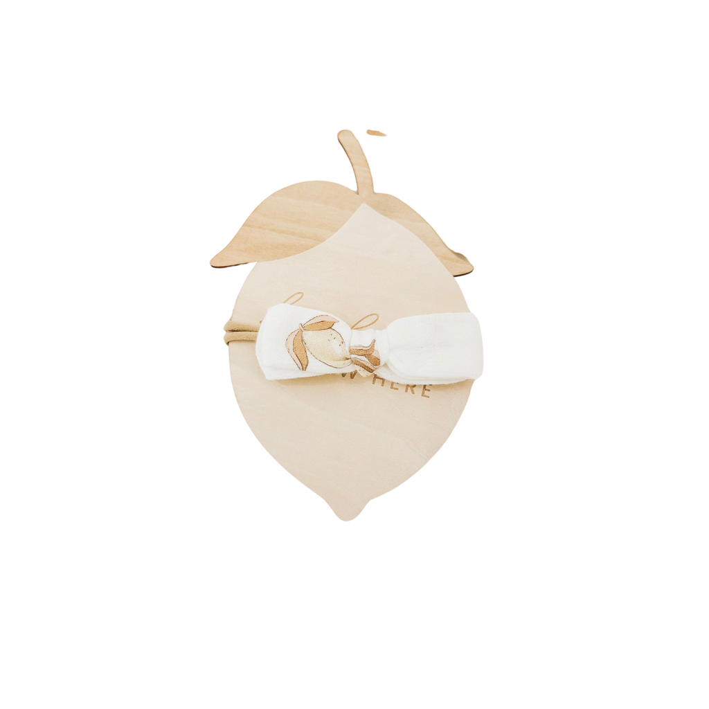Lemon Muslin Swaddle