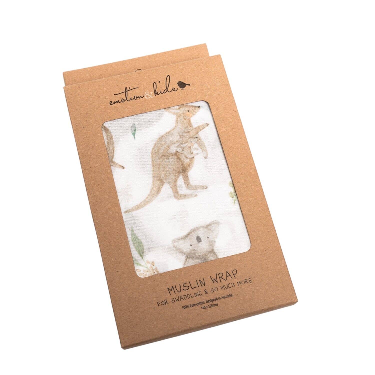 Australiana Muslin Wrap Swaddle