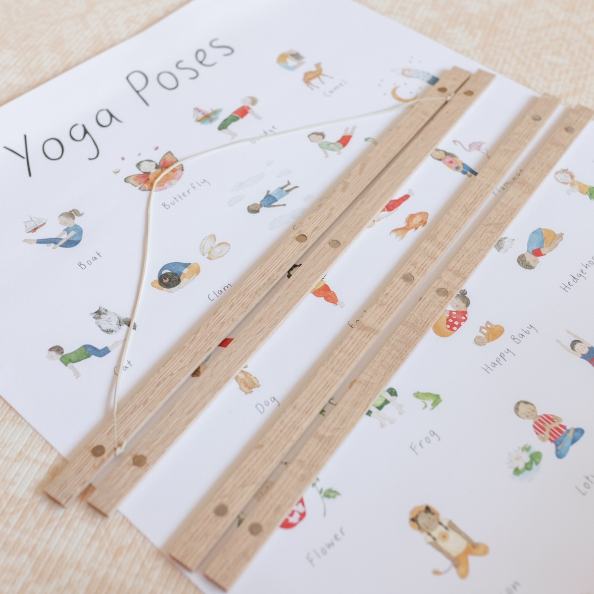 Wooden Print Hanger