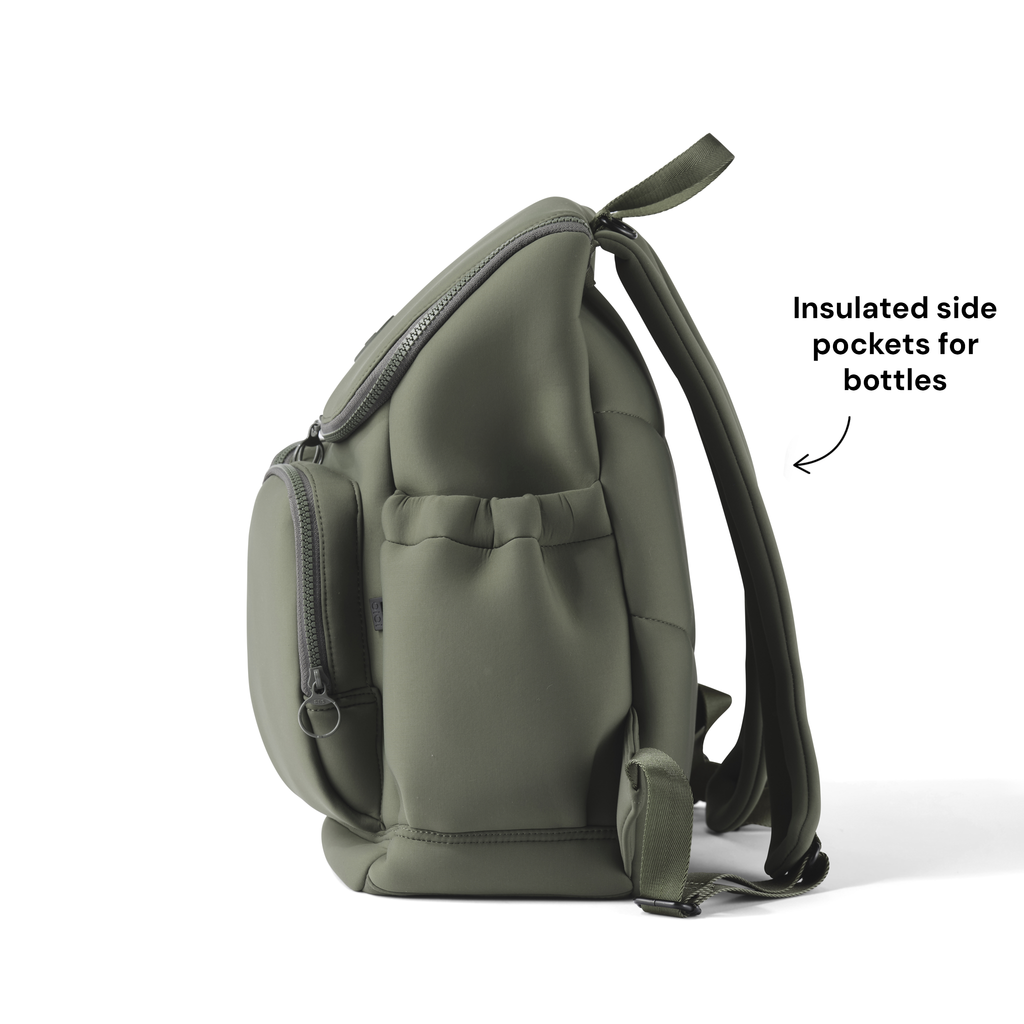 Signature Nappy Backpack - Sage Neoprene | OiOi