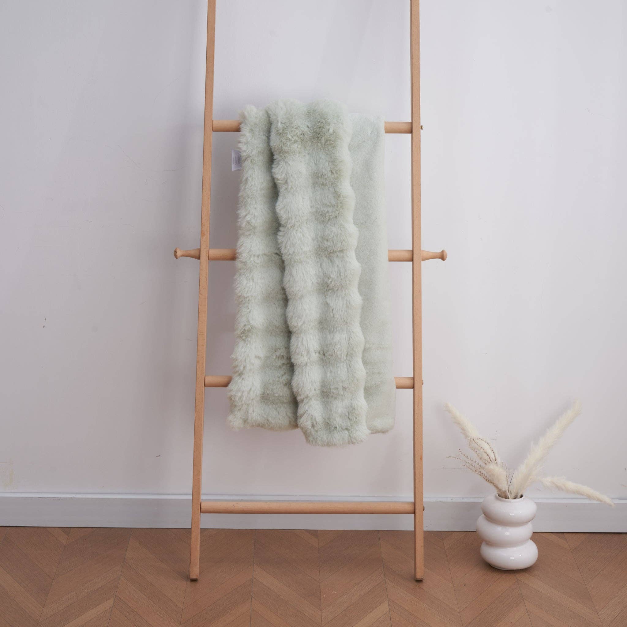 Cloud Bubble Baby Blanket - Willow Green