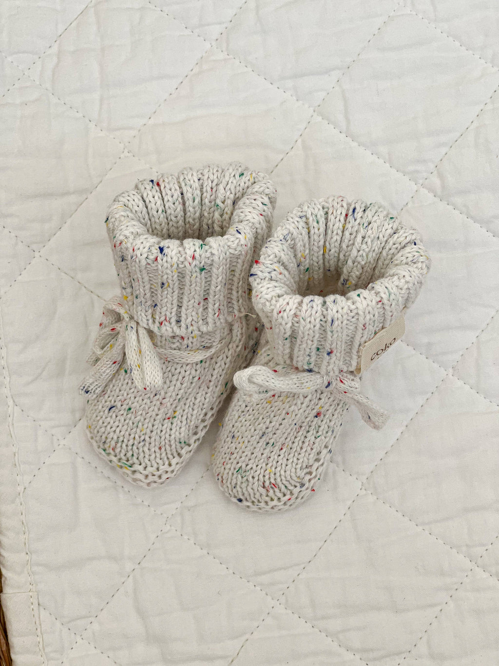 Heirloom Booties | Milk ( 0-4months )