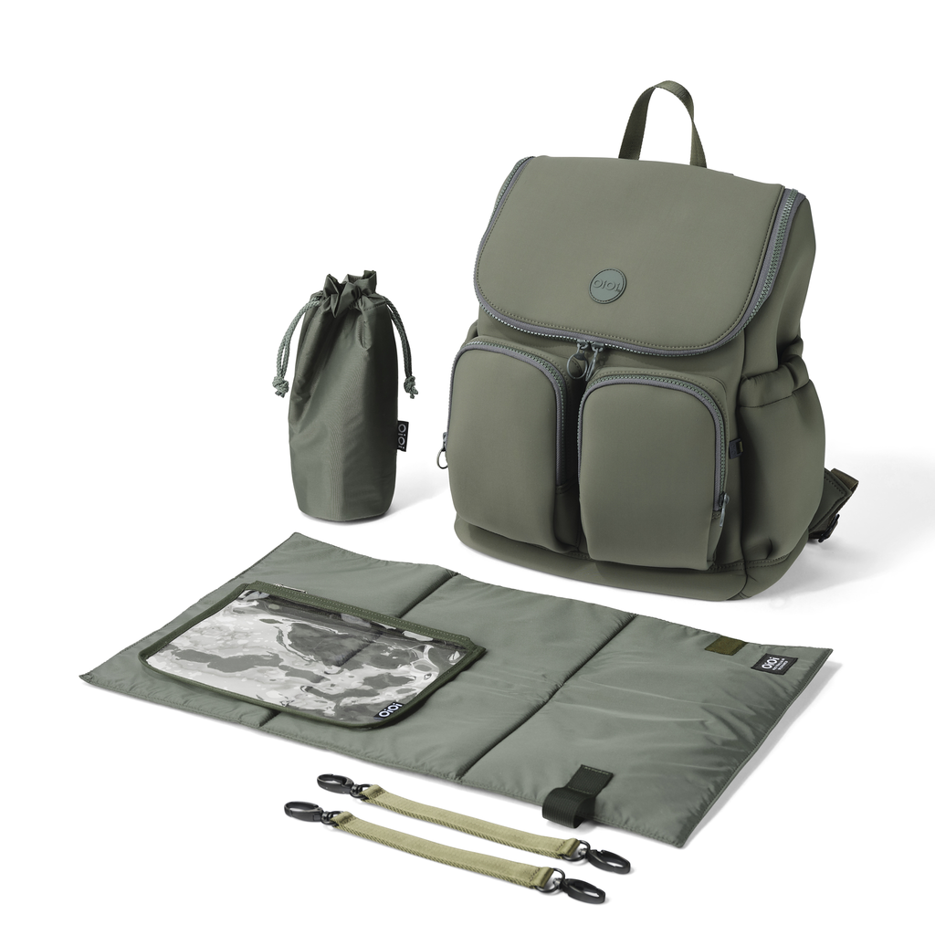 Signature Nappy Backpack - Sage Neoprene | OiOi