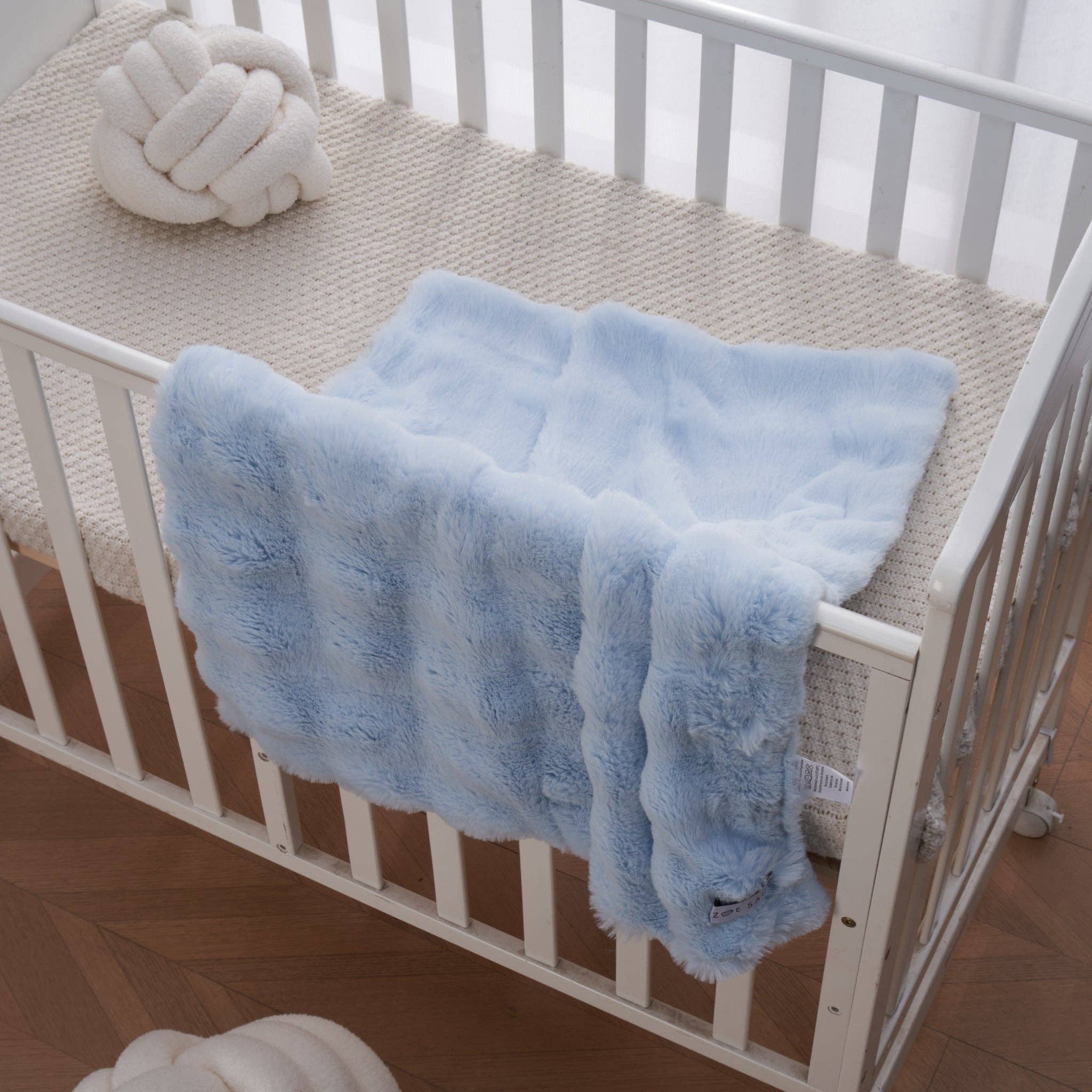 Cloud Bubble Baby Blanket - Sea Glass