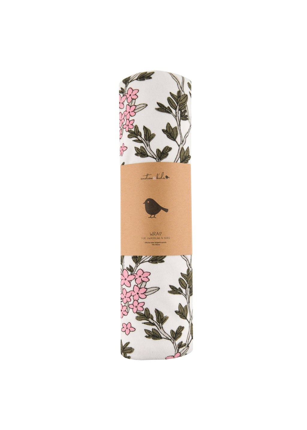 Messy Wild Flowers Swaddle Wrap | Emotion & Kids