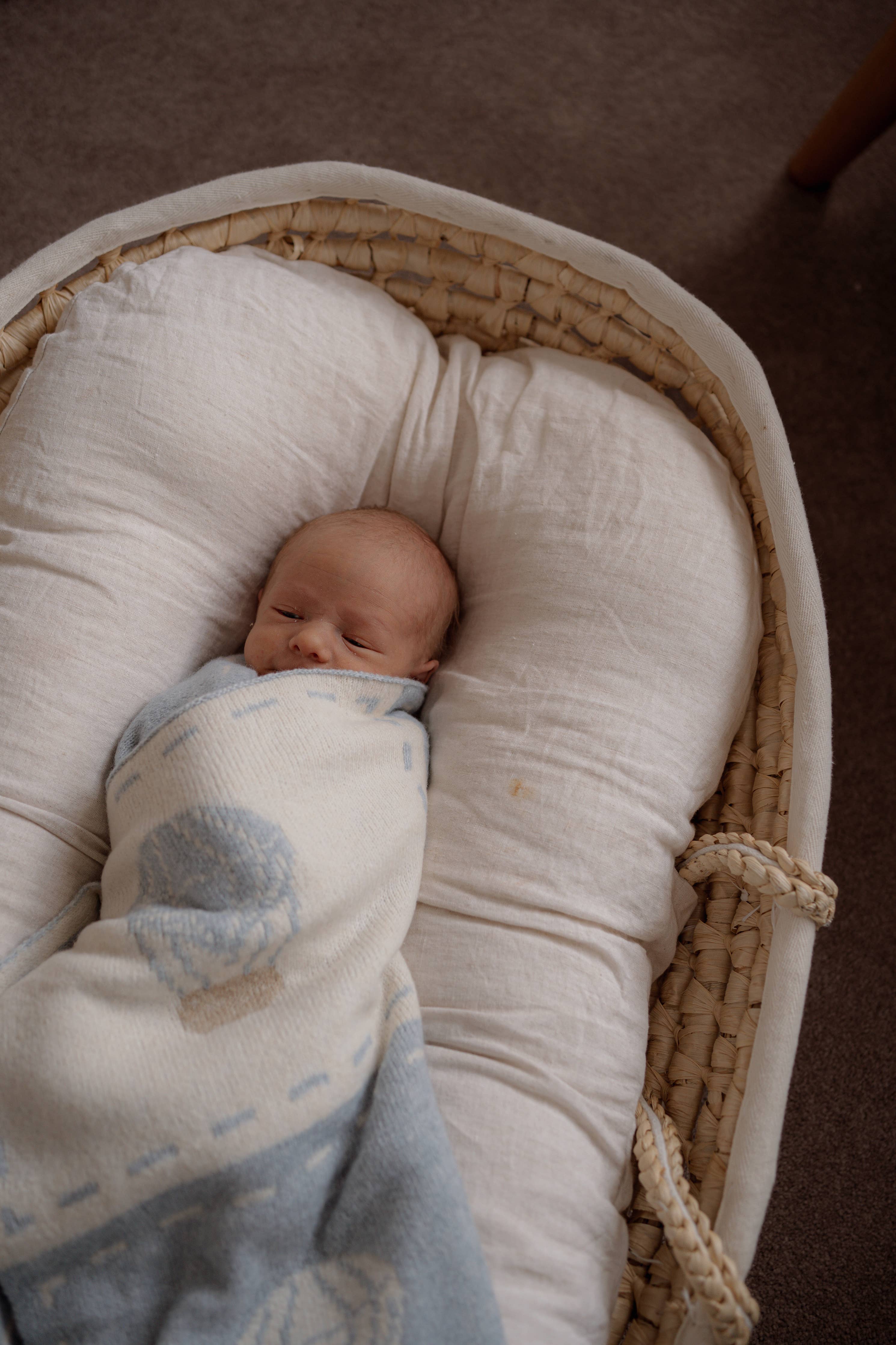 Up and Away Knitted Blanket
