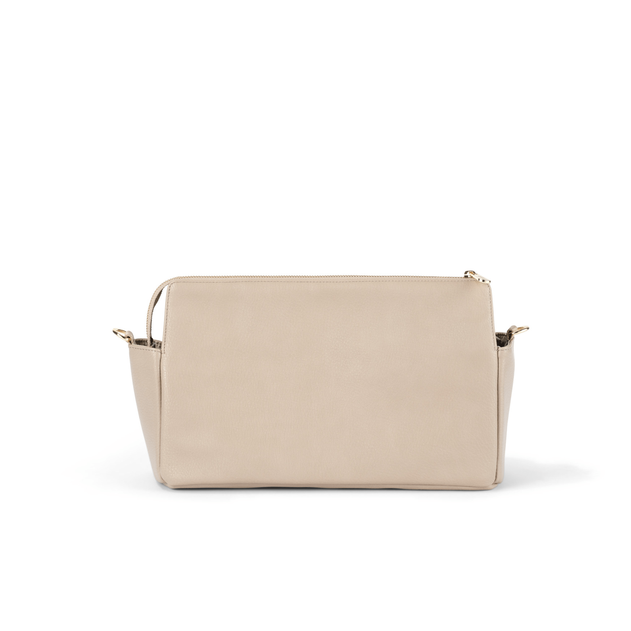OiOi Multitasker Pram Caddy 2.0 - Oat Vegan Leather