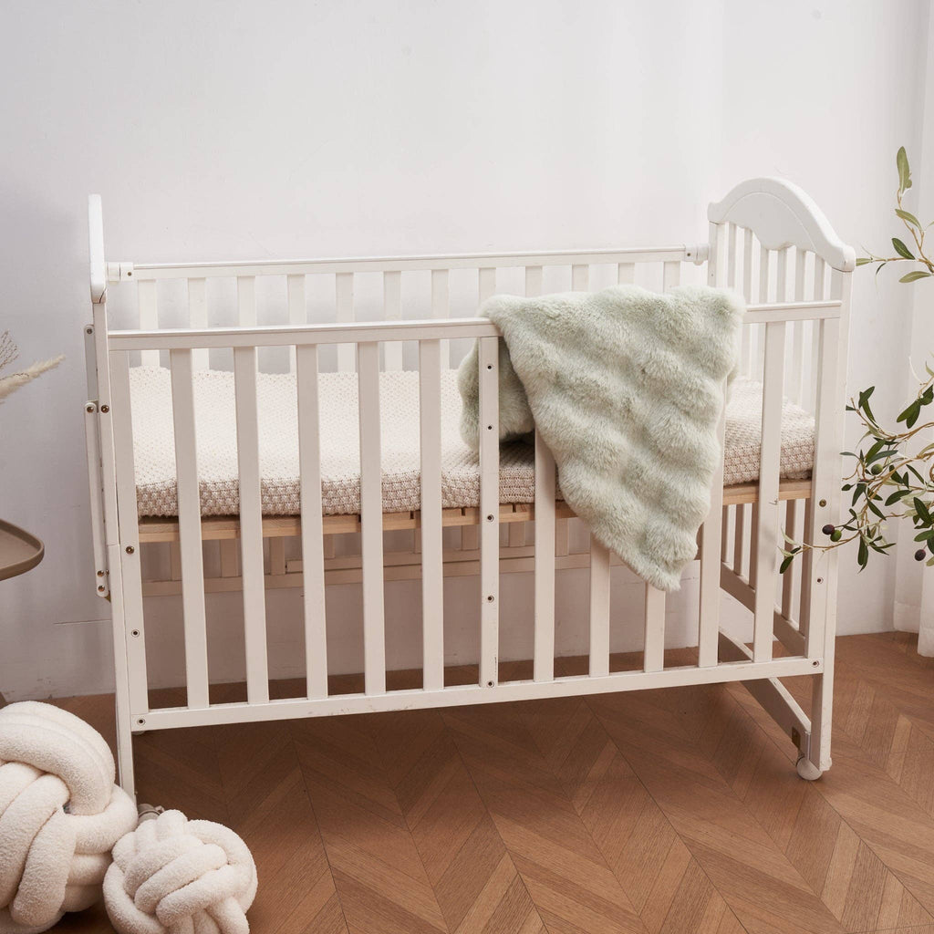 Cloud Bubble Baby Blanket - Willow Green