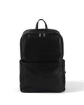 Multitasker Nappy Backpack - Black Vegan Leather premium baby gift - Baba-lando