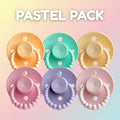 CMC Bubble Dummy 6 Pack | Pastel Pack: Size 1 (NB-6m)