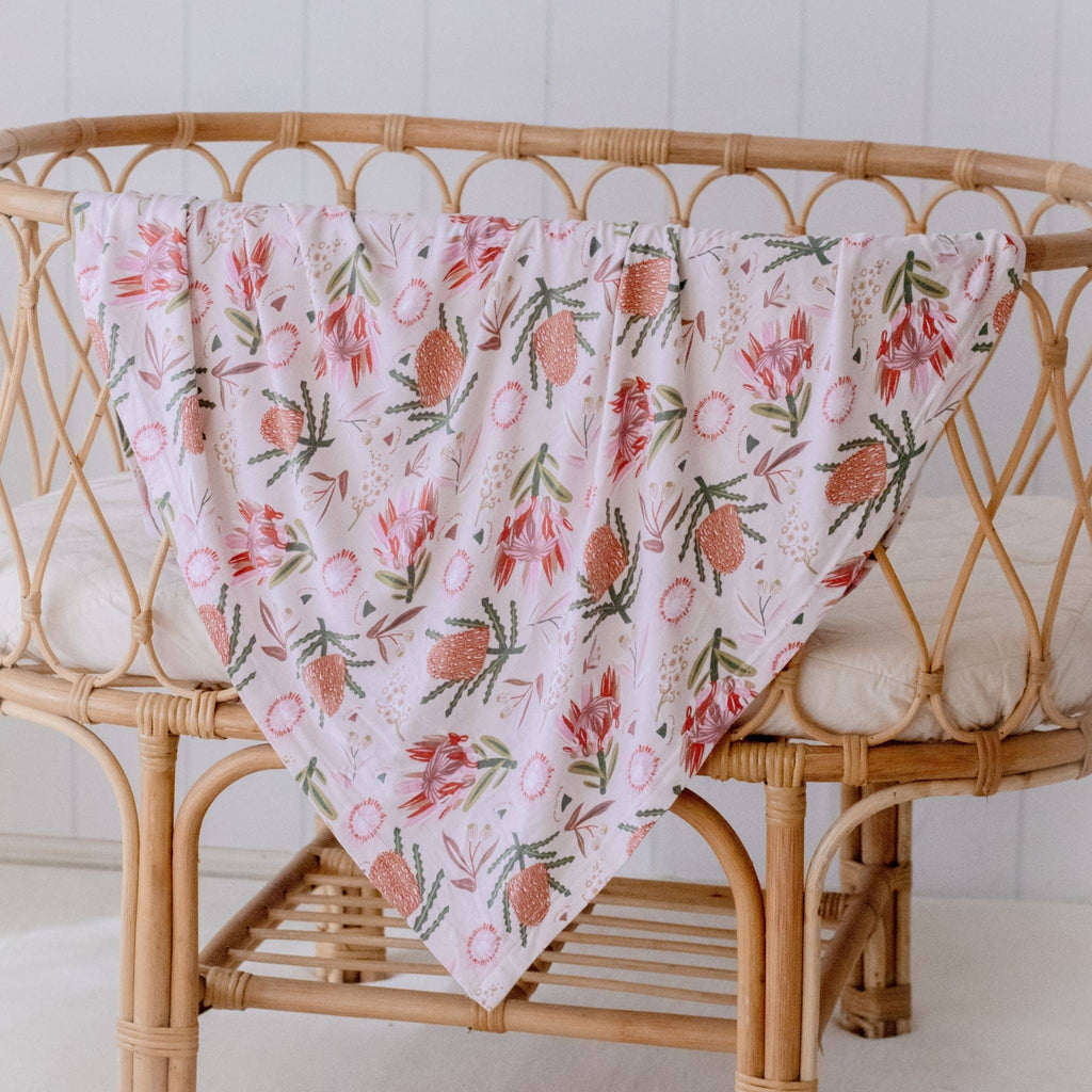Stretchy Baby Swaddle Wrap | Gumnut Blossoms