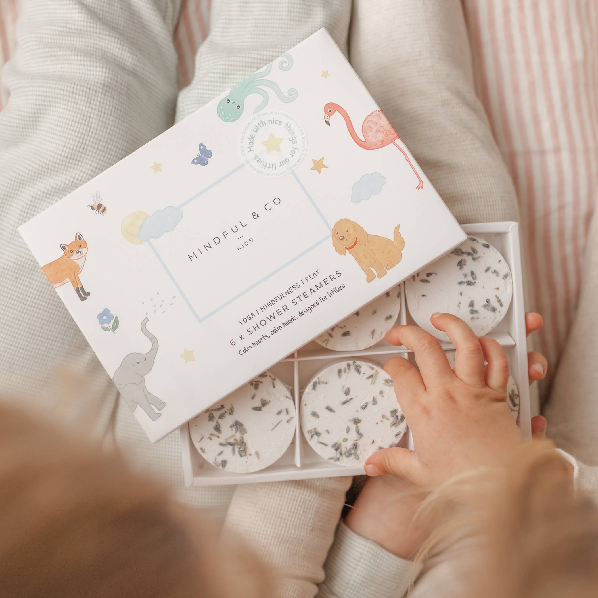 Calming Shower Steamers for Kids | Lavender Relaxation
