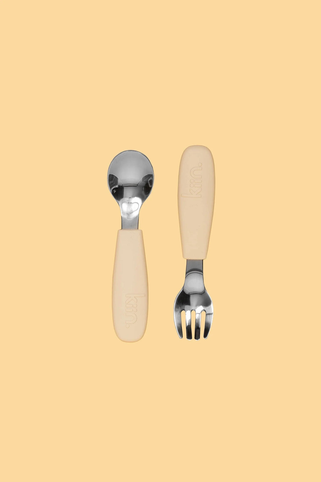 Silicone Cutlery Set | Tan