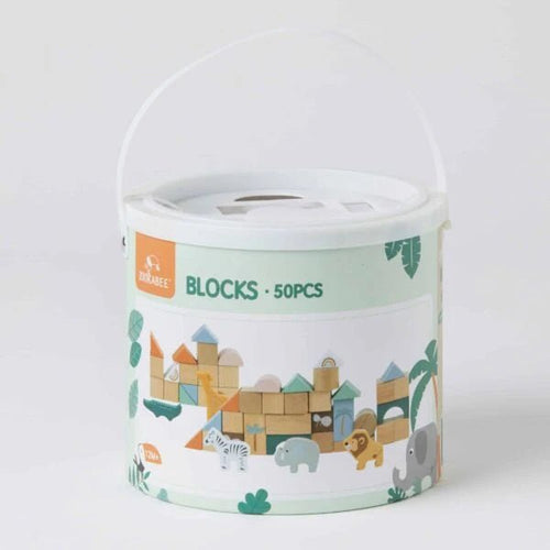 Africa Blocks | Zookabee premium baby gift - Baba-lando