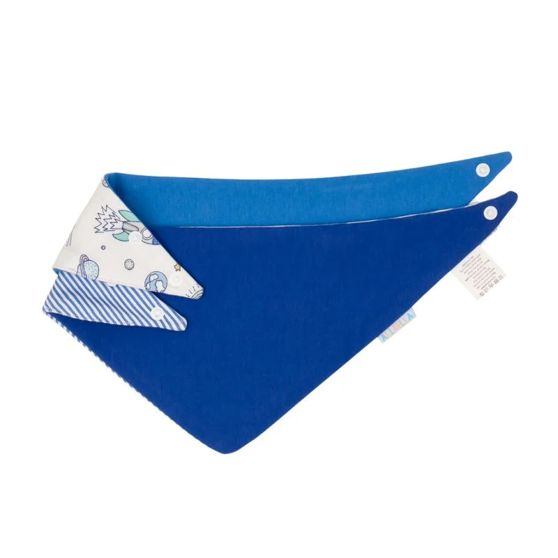Bandana Bibs 2 Pack - Blast Off