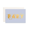 Baby | Duck Egg Blue - Mini Greeting Card