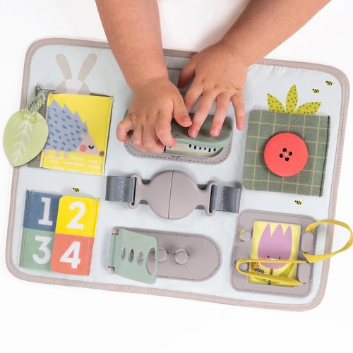 Activity Buckles Board | Taf Toys premium baby gift - Baba-lando