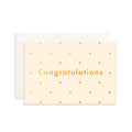 Congratulations | Dots - Mini Greeting Card