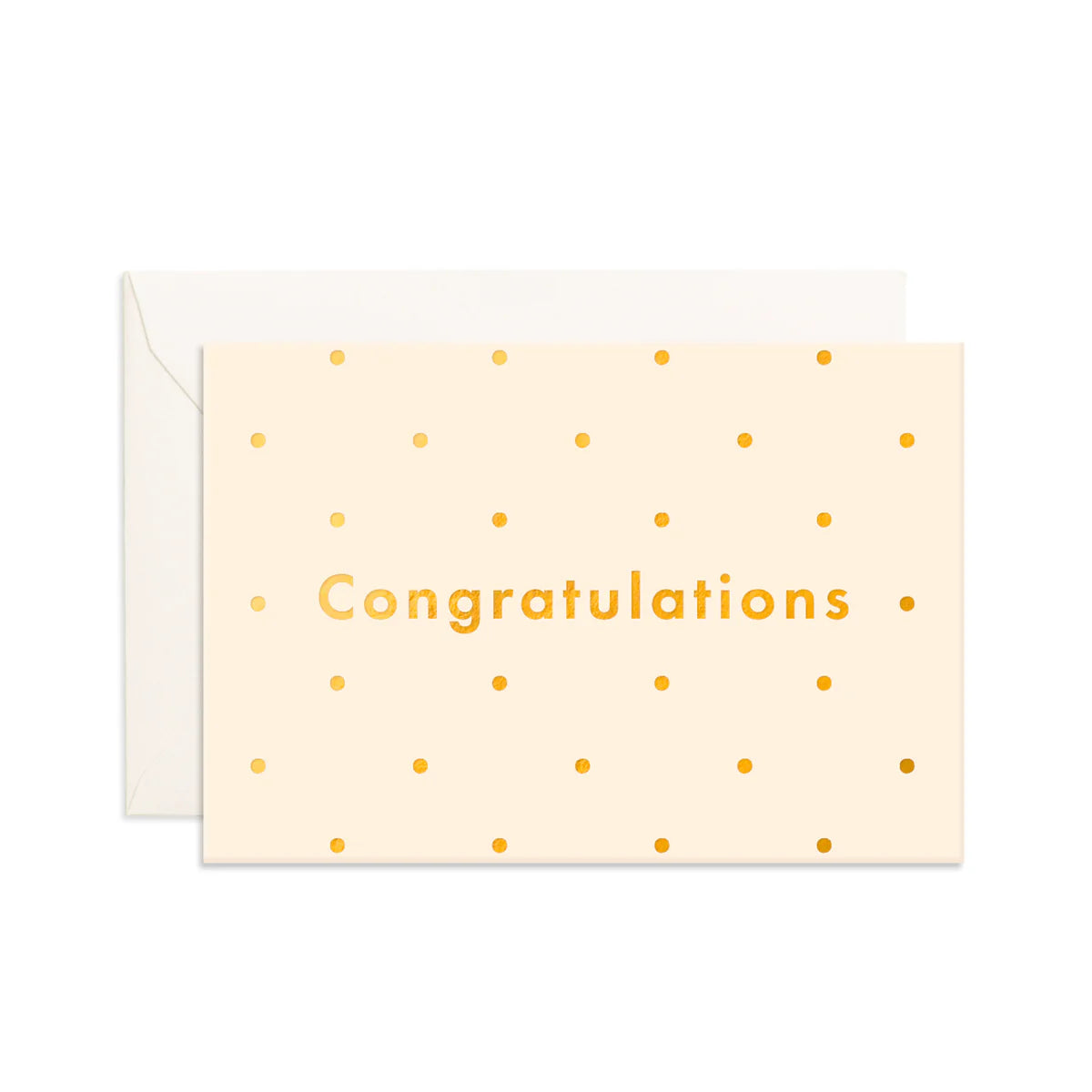 Congratulations | Dots - Mini Greeting Card
