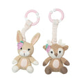Stroller Toy Pair | Bunny & Fawn