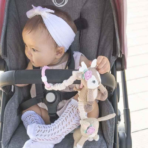 Stroller Toy Pair | Bunny & Fawn