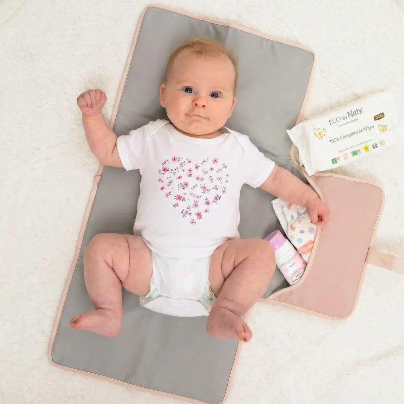 Pink Petals 6 Piece Organic Cotton Clothing Set
