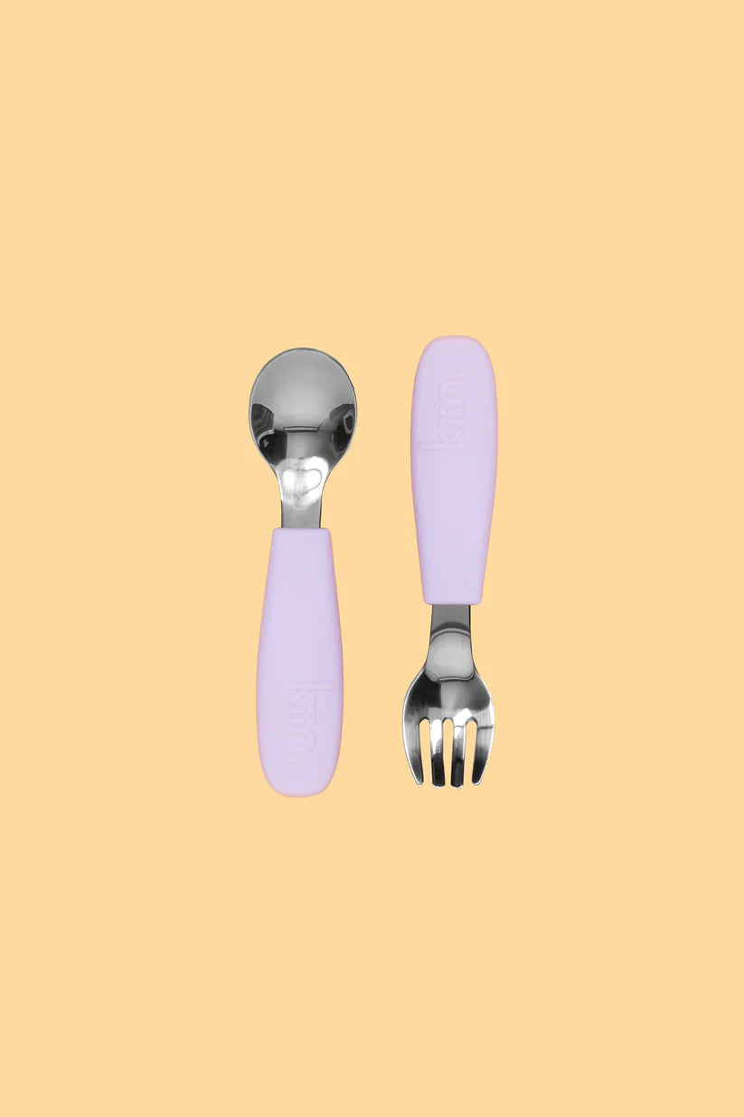 Silicone Cutlery Set | Lilac