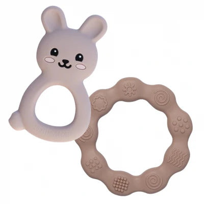 Little Teether Bundle | Blush & Mulberry