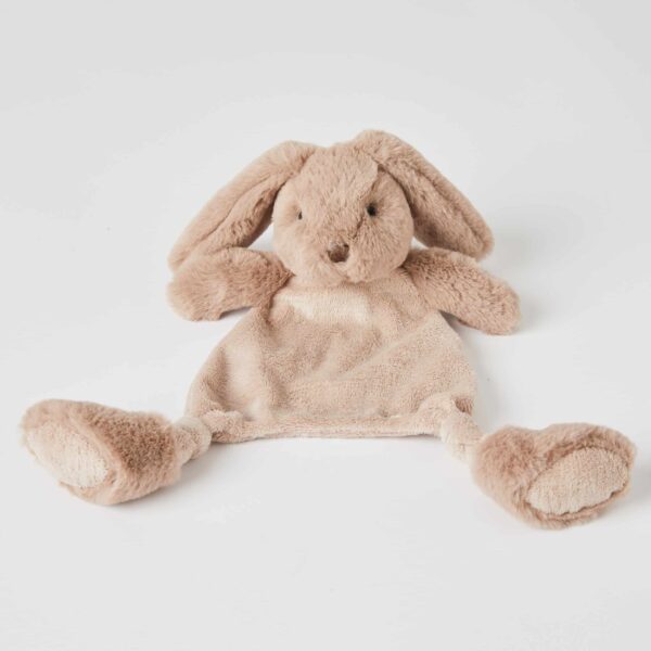 Jiggle & Giggle Bunny Comforter | Taupe