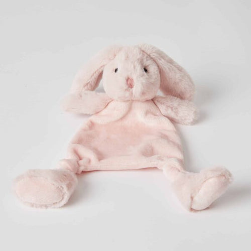 Jiggle & Giggle Bunny Comforter | Pink premium baby gift - Baba-lando