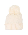 Cream  Organic Knitted Beanie