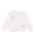 Fern Hand Embroidered Organic Knitted Cardigan