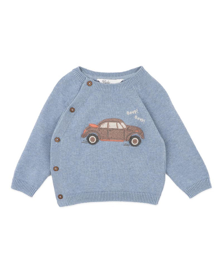 Alvin Car Organic Knitted Jumper