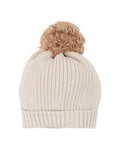 Otto Organic Knitted Beanie - Oat