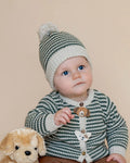 Otto Stripe Organic Knitted Beanie