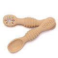Mashie Spoon Teether Set | Peach